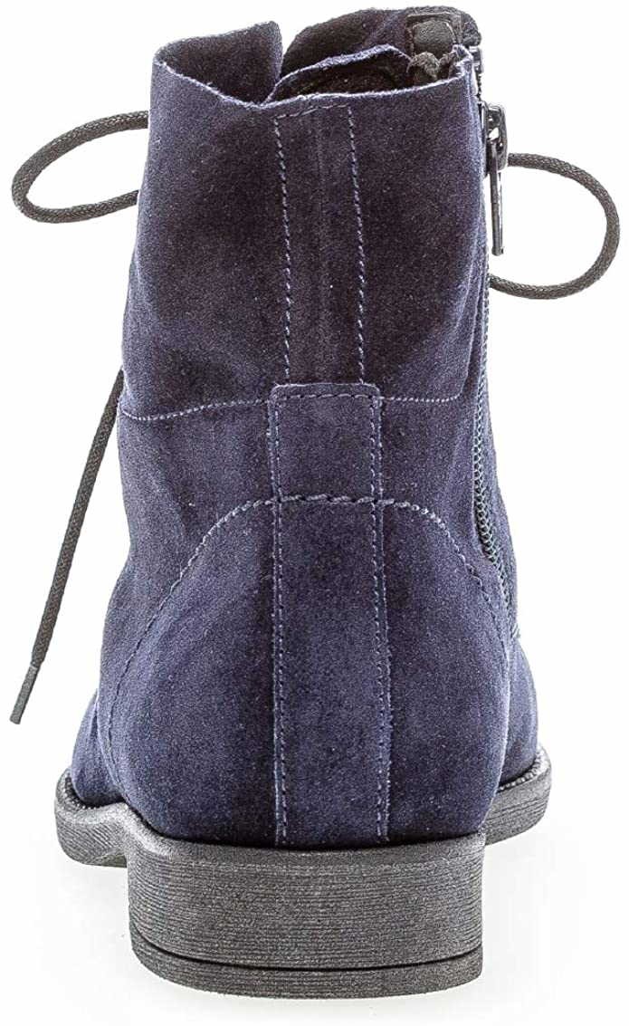 GABOR Schnür-Stiefeletten blau Schnürbootie
