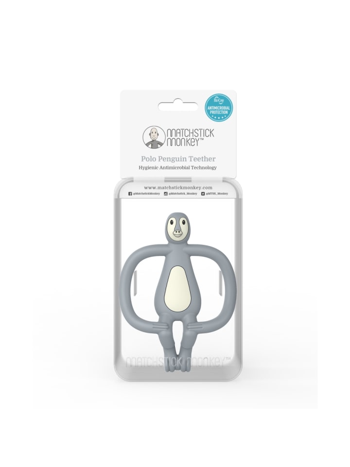 MATCHSTICK MONKEY Matchstick Monkey Beißring / Zahnungshilfe für wundes Zahnfleisch Polo Pinguin günstig kaufen onesize
