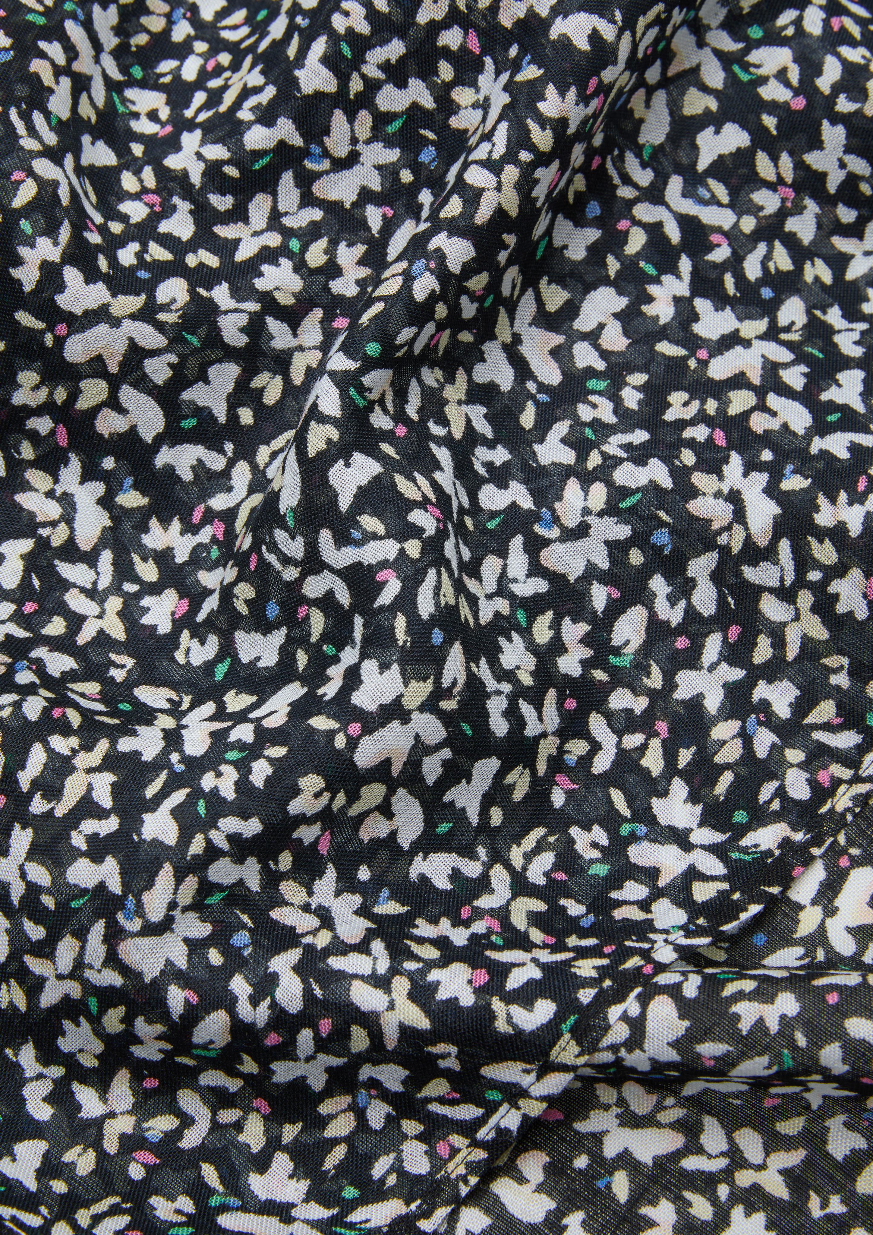 Viskoseschal mit floralem Muster  2130051-99A1