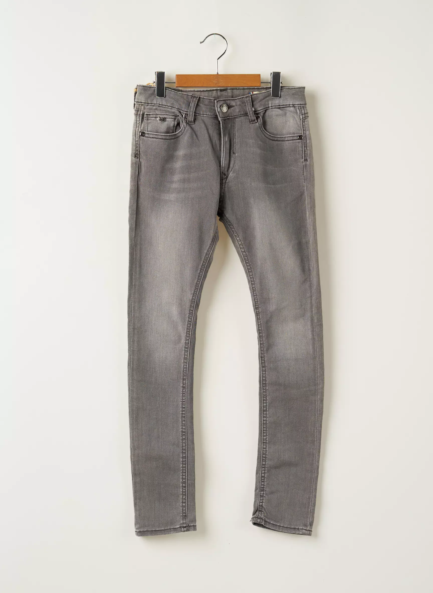 Kaporal Jeans Coupe Slim Garcon couleur gris