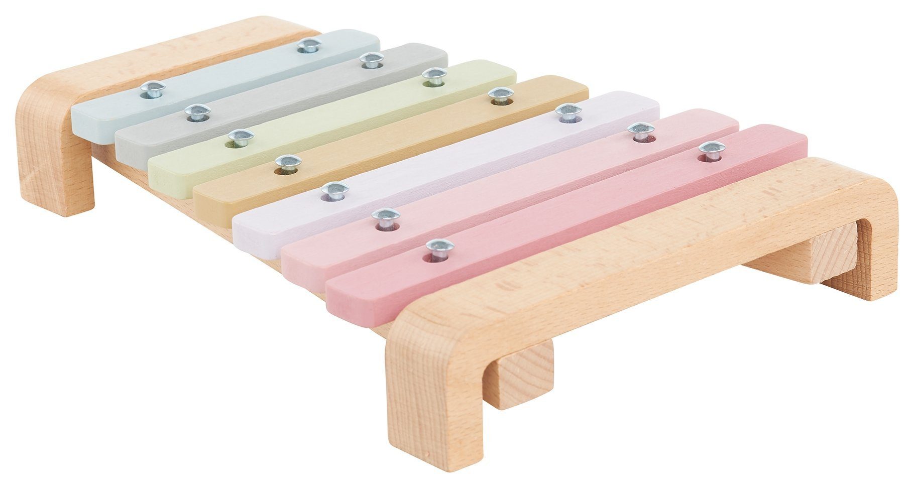 Mamabrum Glockenspiel Holzbecken - Xylophon für Kinder, Farben des Regenbogens