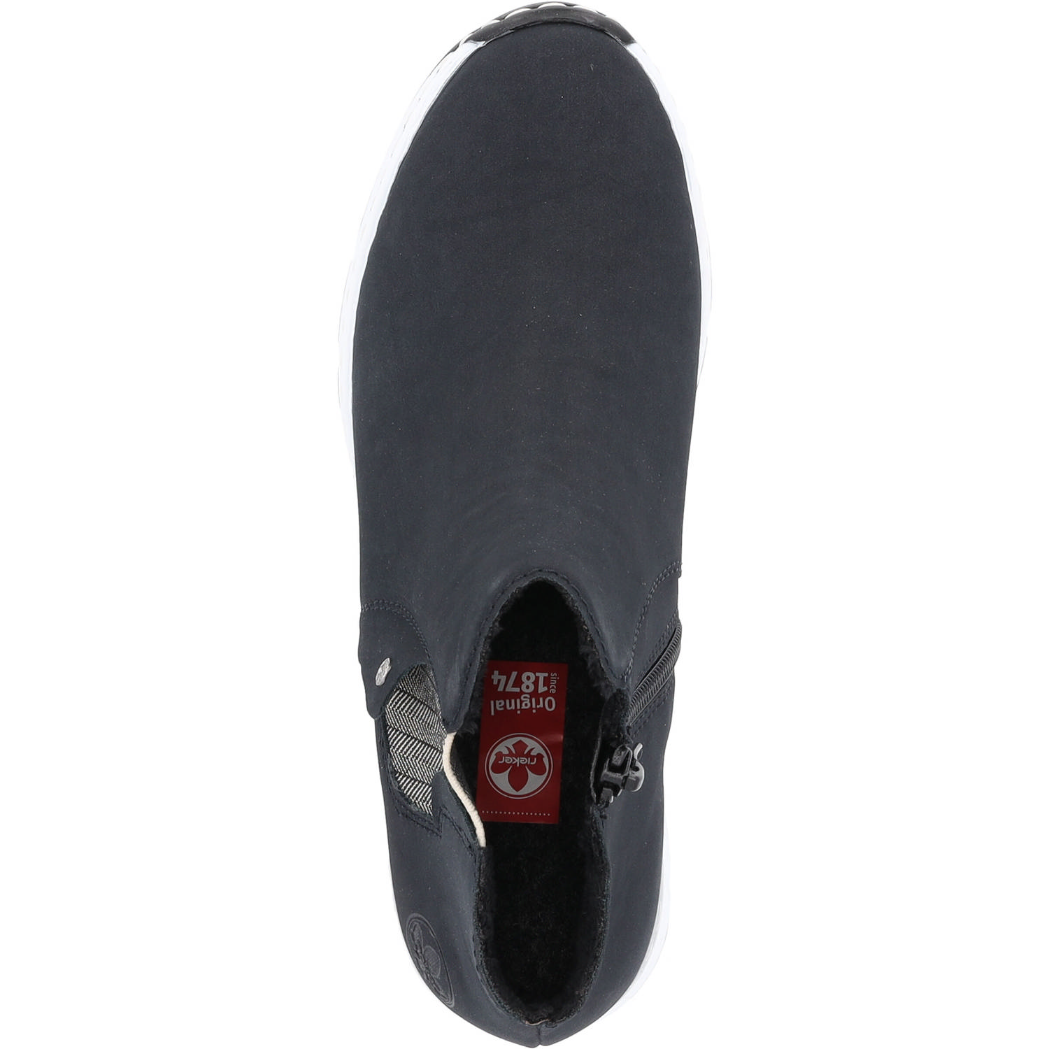 Rieker X6361, Sneakers High, Damen, Schwarz