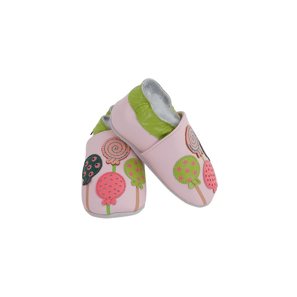 Lait et Miel Sucettes Krabbelschuhe mit Lollis