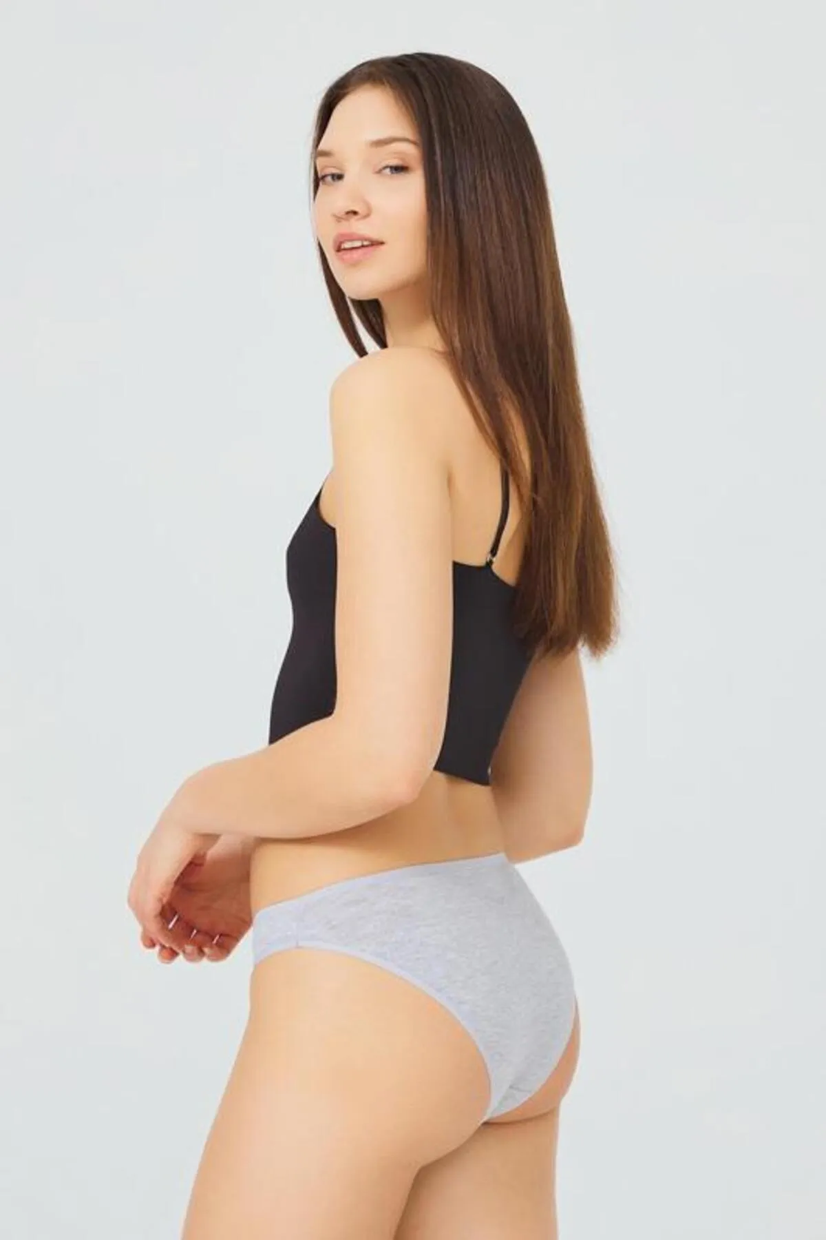Cottonhill  Basic Cotton Damen-Bikini-Höschen im 7er-Pack