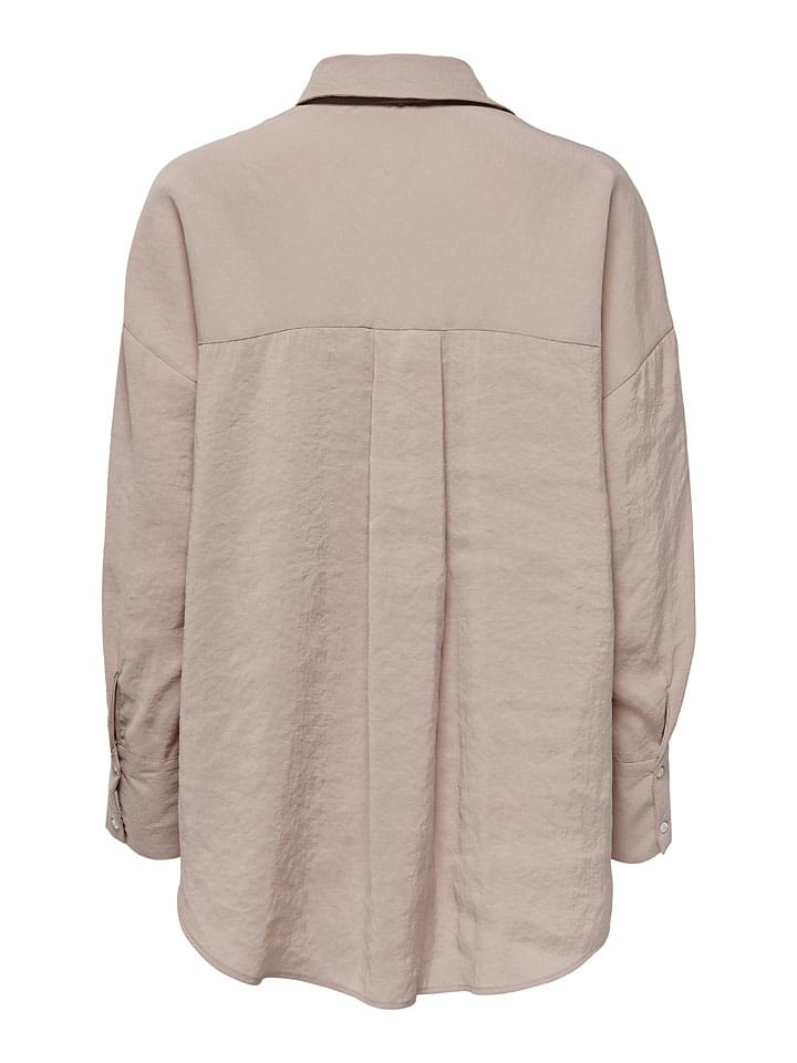 ONLY Hemd in Beige günstig kaufen