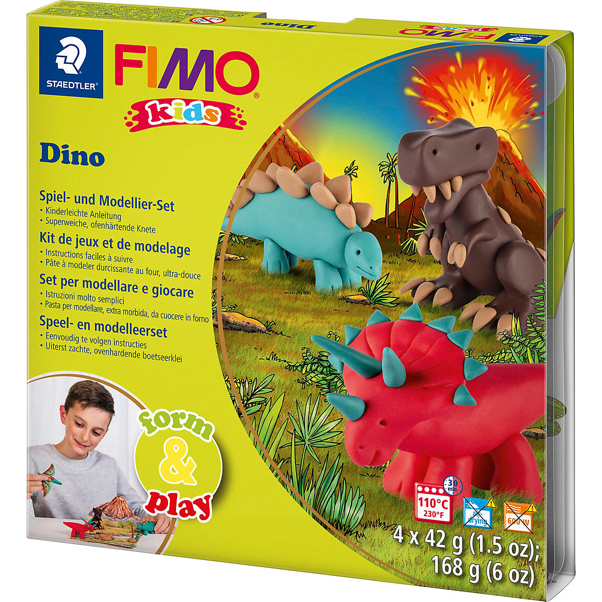 FIMO kids Form & Play Dino