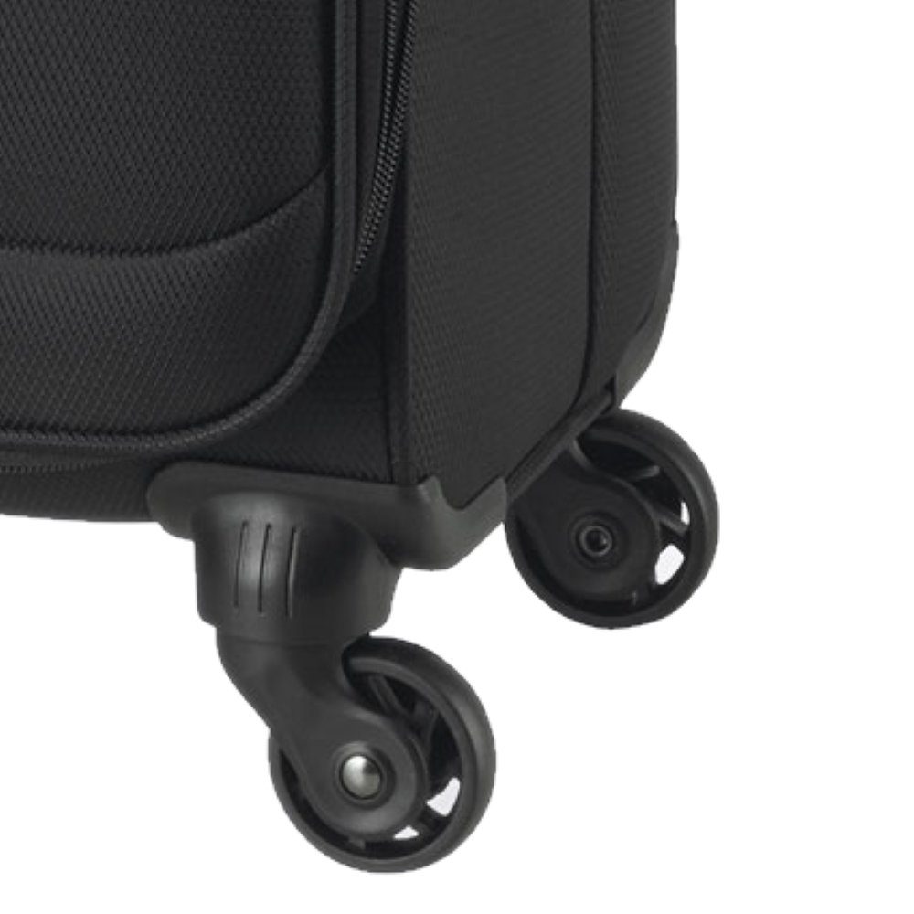 D&N Weichgepäck-Trolley Travel-Line 4 Rollen 78cm mit Dehnfalte 4 Farben