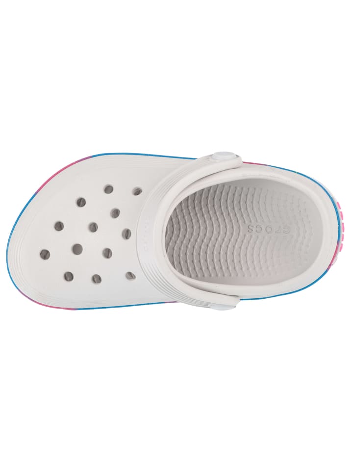Crocs Crocs Off Court Glitter Band Kids Clog in Weiß günstig kaufen