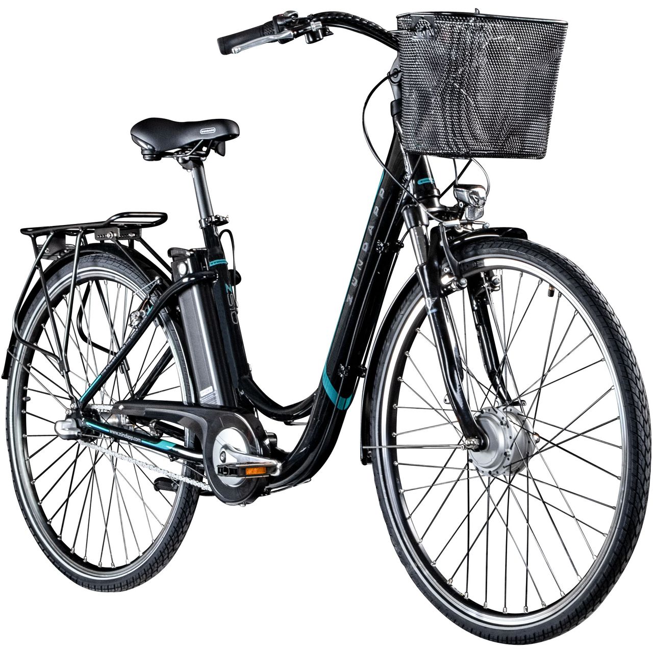 Zündapp Z510 E Bike Damenfahrrad ab 155 cm Rücktritt Pedelec 28 Zoll Fahrrad mit tiefem Einstieg Hollandrad