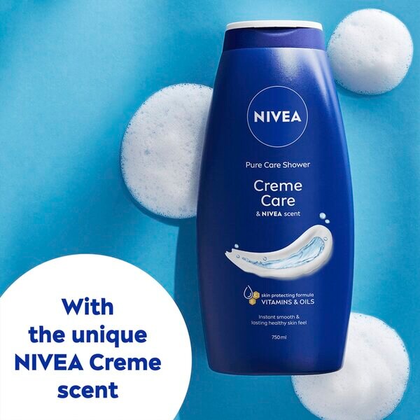 NIVEA Crème Care -suihkugeeli 750ml