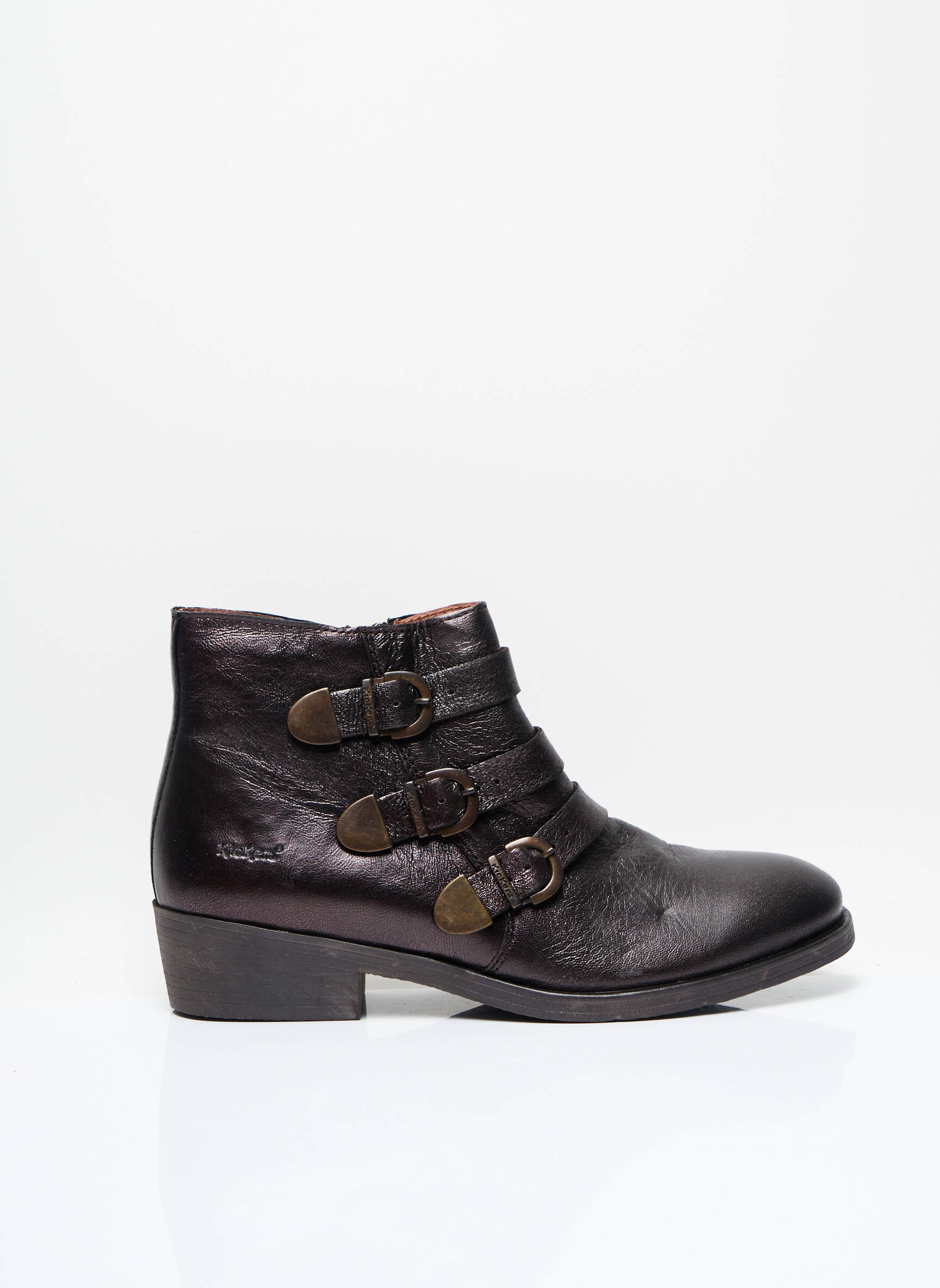 Kickers Bottines Femme couleur marron