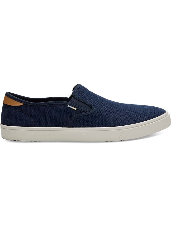 TOMS Slipper in Dunkelblau günstig kaufen