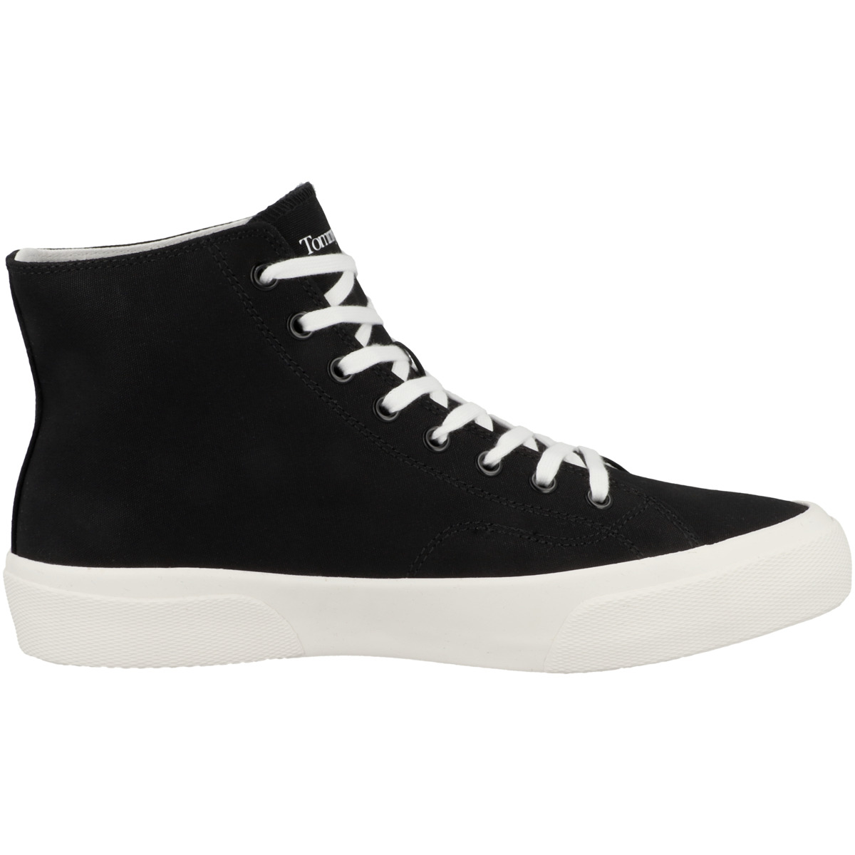 Tommy Hilfiger Tommy Jeans Mid Canvas Color Sneaker mid schwarz