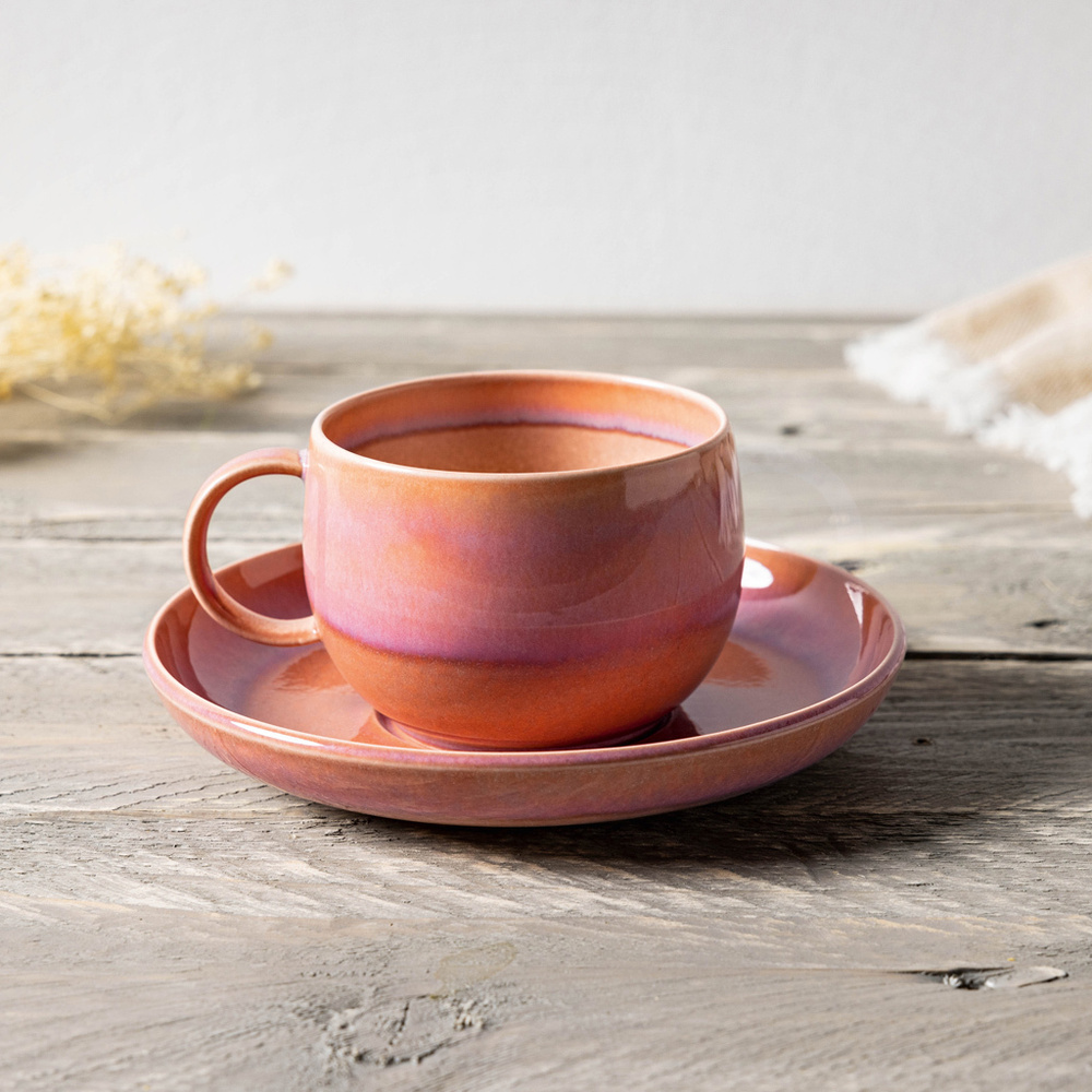 like. by Villeroy & Boch Tasse a café Perlemor Coral Tasse