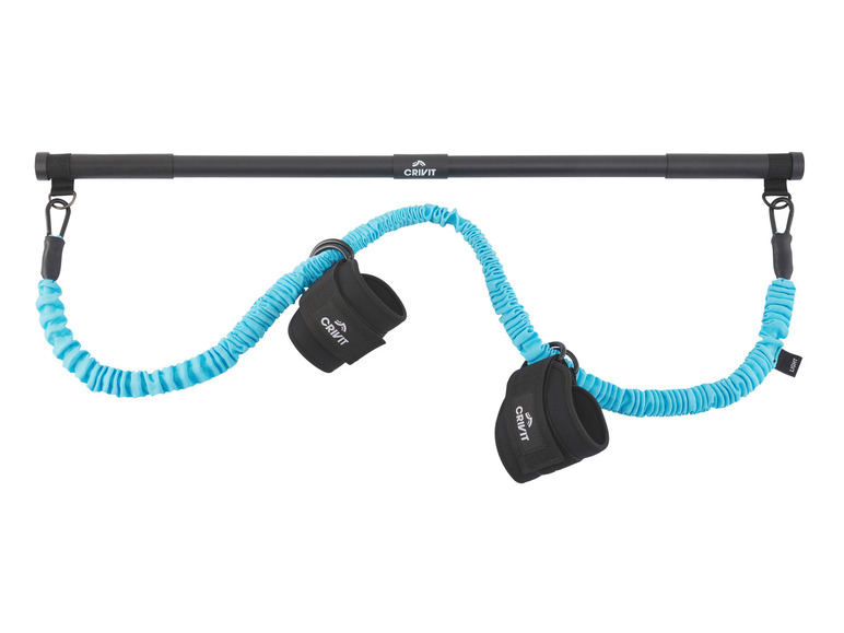 CRIVIT Fitness-Set mit Expandern, in drei Stärken
