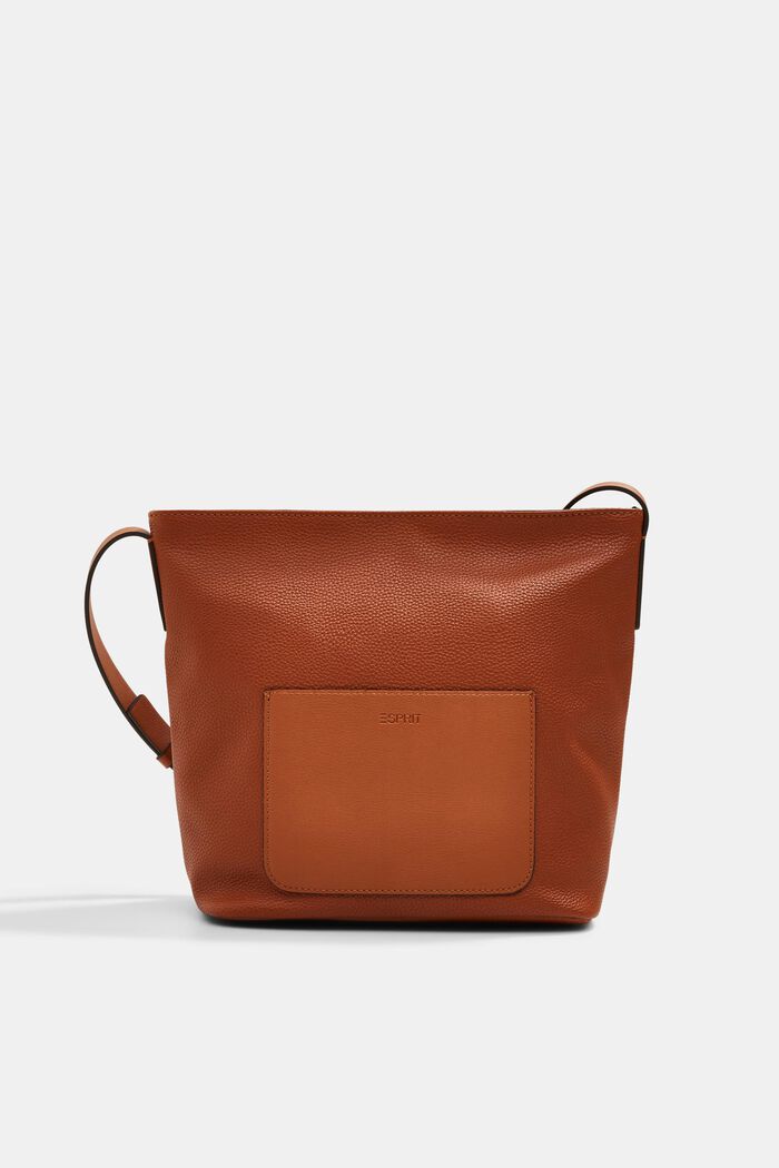 Schultertasche in Lederoptik