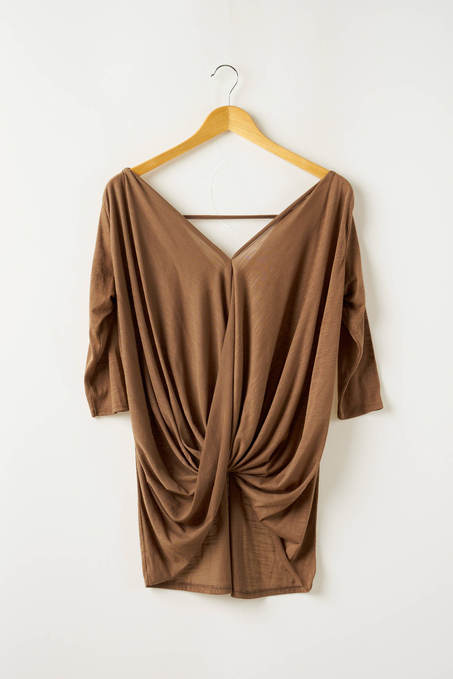 River Island Tuniquemanchecourte Femme couleur marron