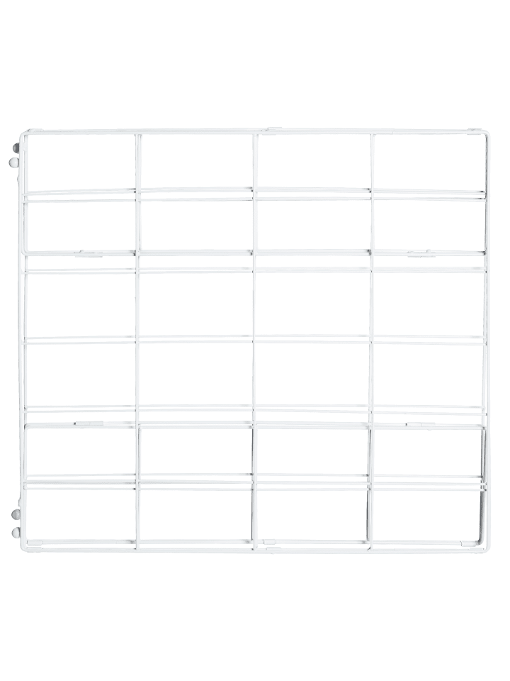 Beliani Wäschekörbe MIRISSA in Weiß/Heller Holzfarbton - (W) 60 x (H) 52 x (L) 32 cm günstig kaufen onesize