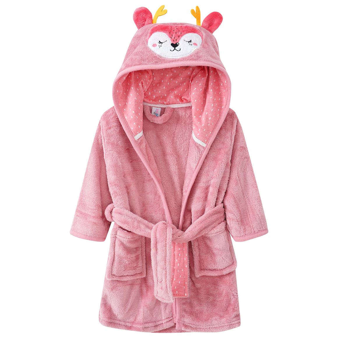 Baby Bademantel aus Fleece