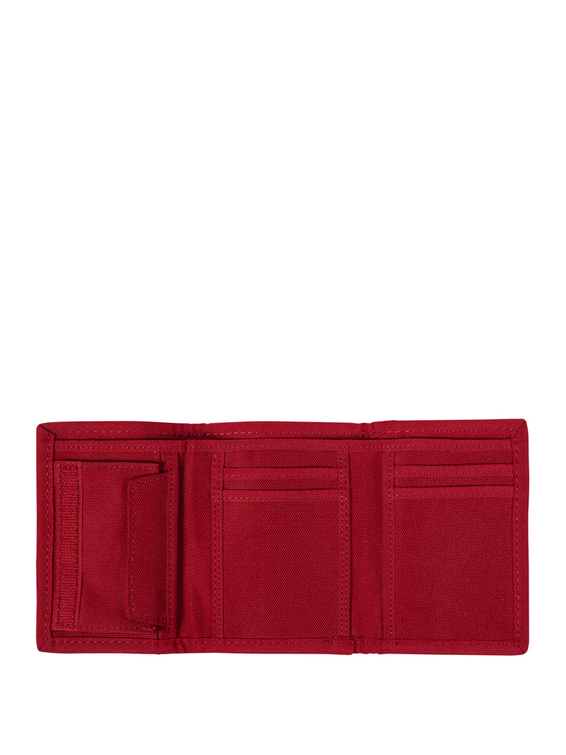 Portemonnaie mit Klettverschluss in rot
