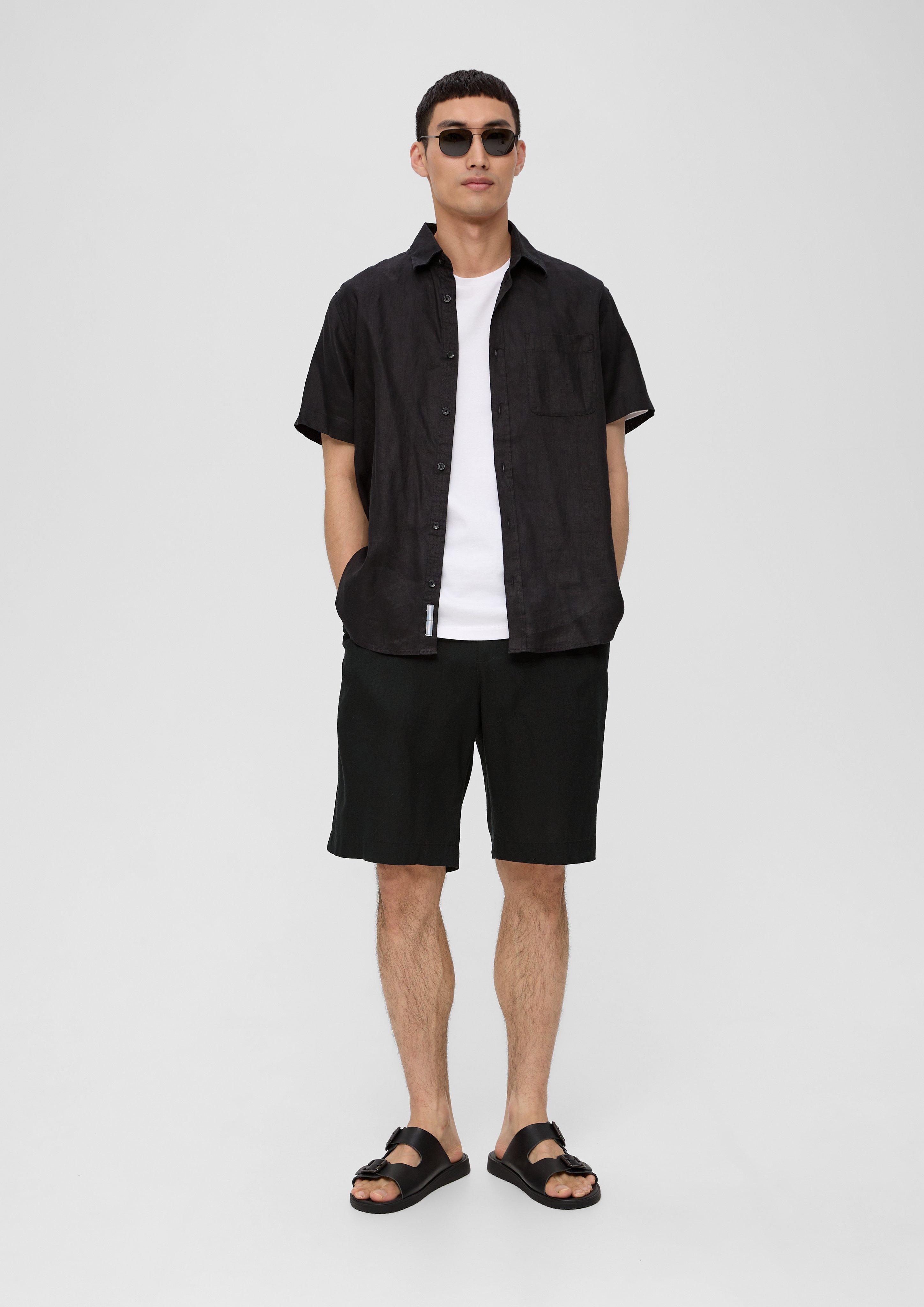 Bermudas aus Leinenmix  2128992-9999