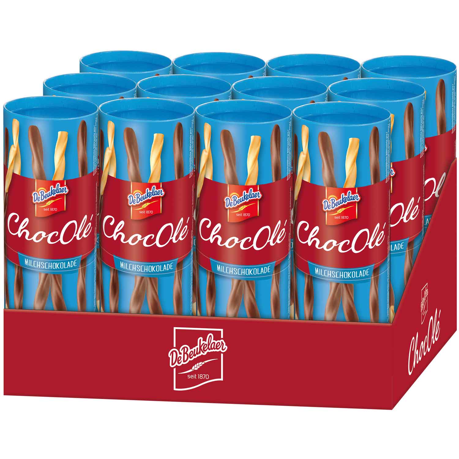 DeBeukelaer ChocOlé Milchschokolade 75g