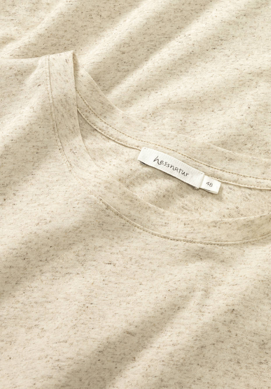 T-Shirt aus Bio-Baumwolle mit Hanf