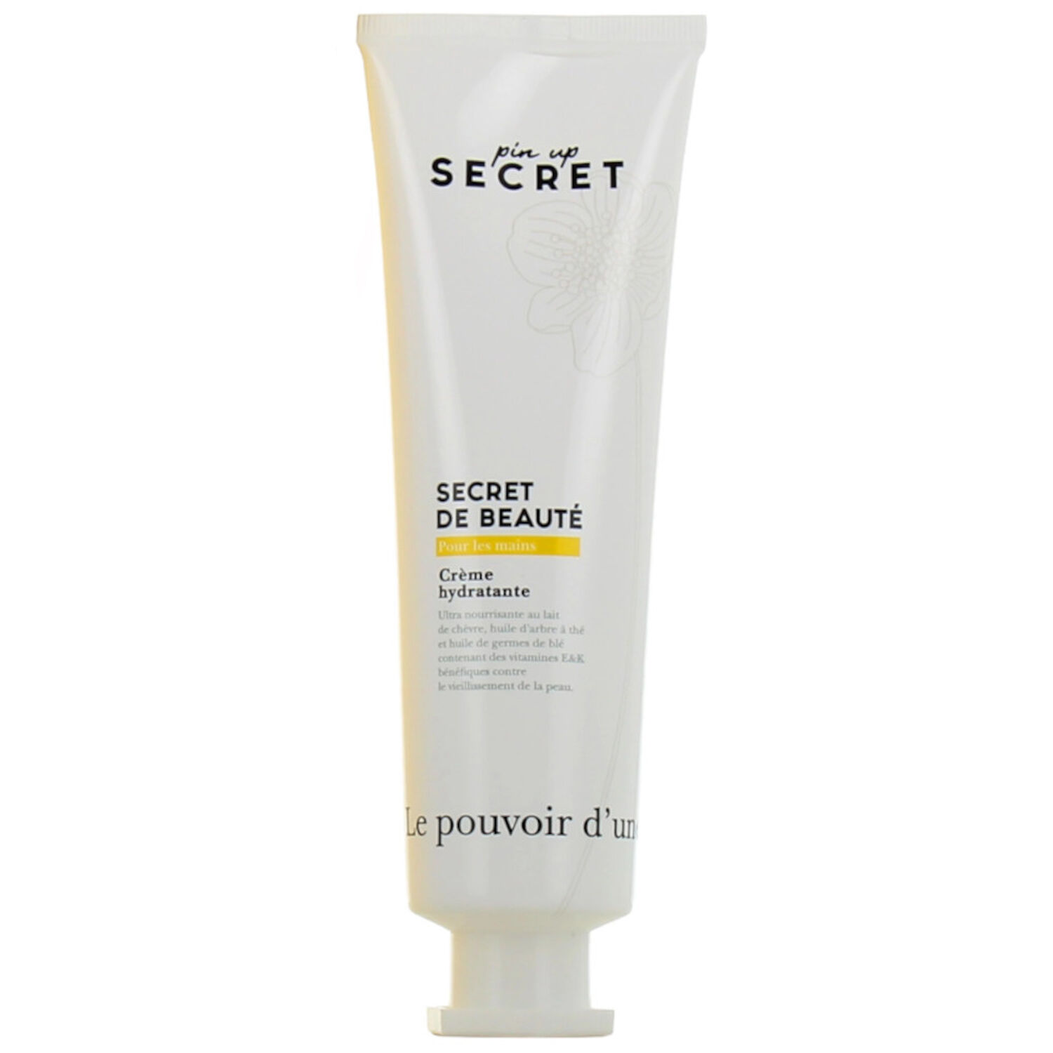 pin'up secret Secret de Beauté Crème hydratante pour les mains 150 ml