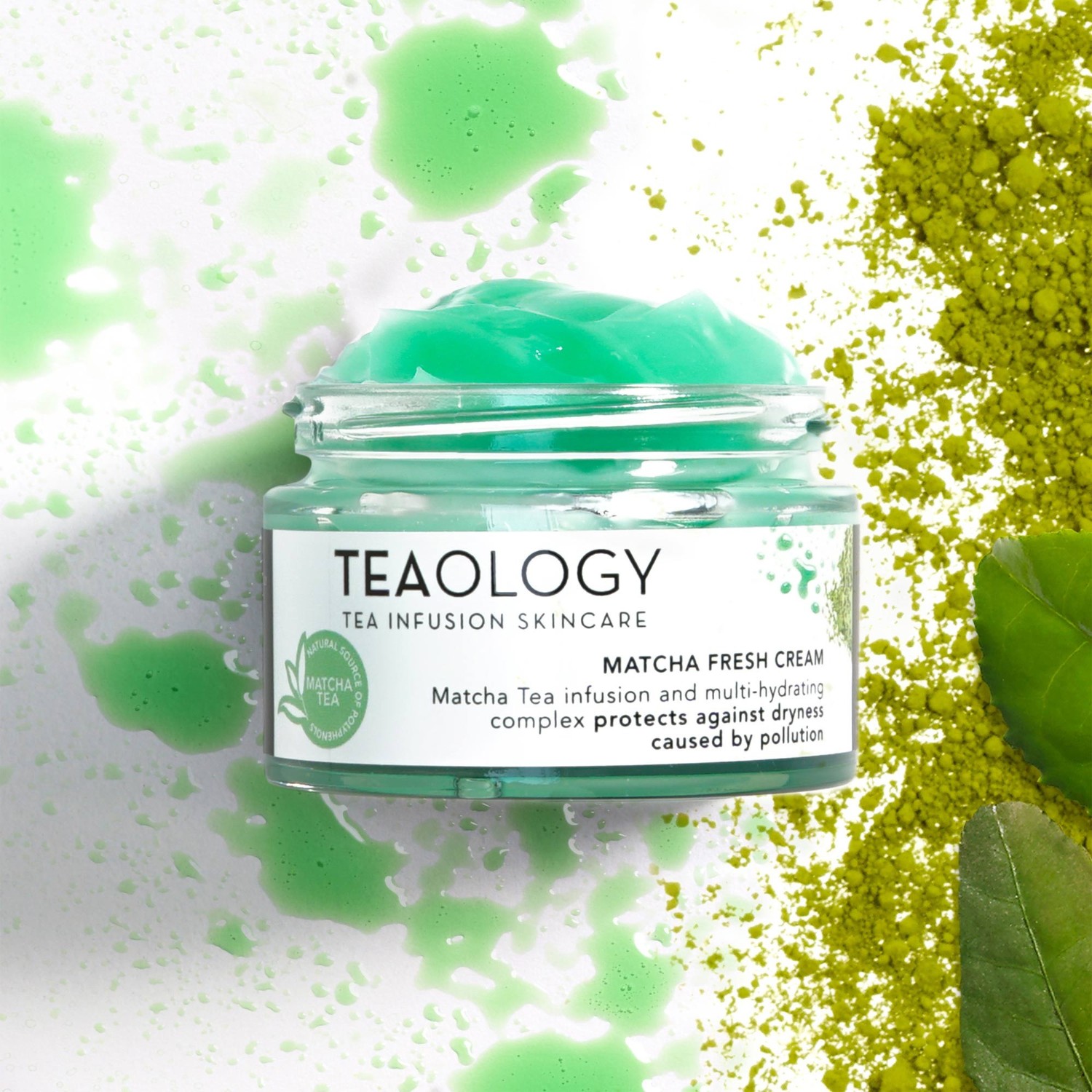 Čerstvý krém Teaology Matcha
