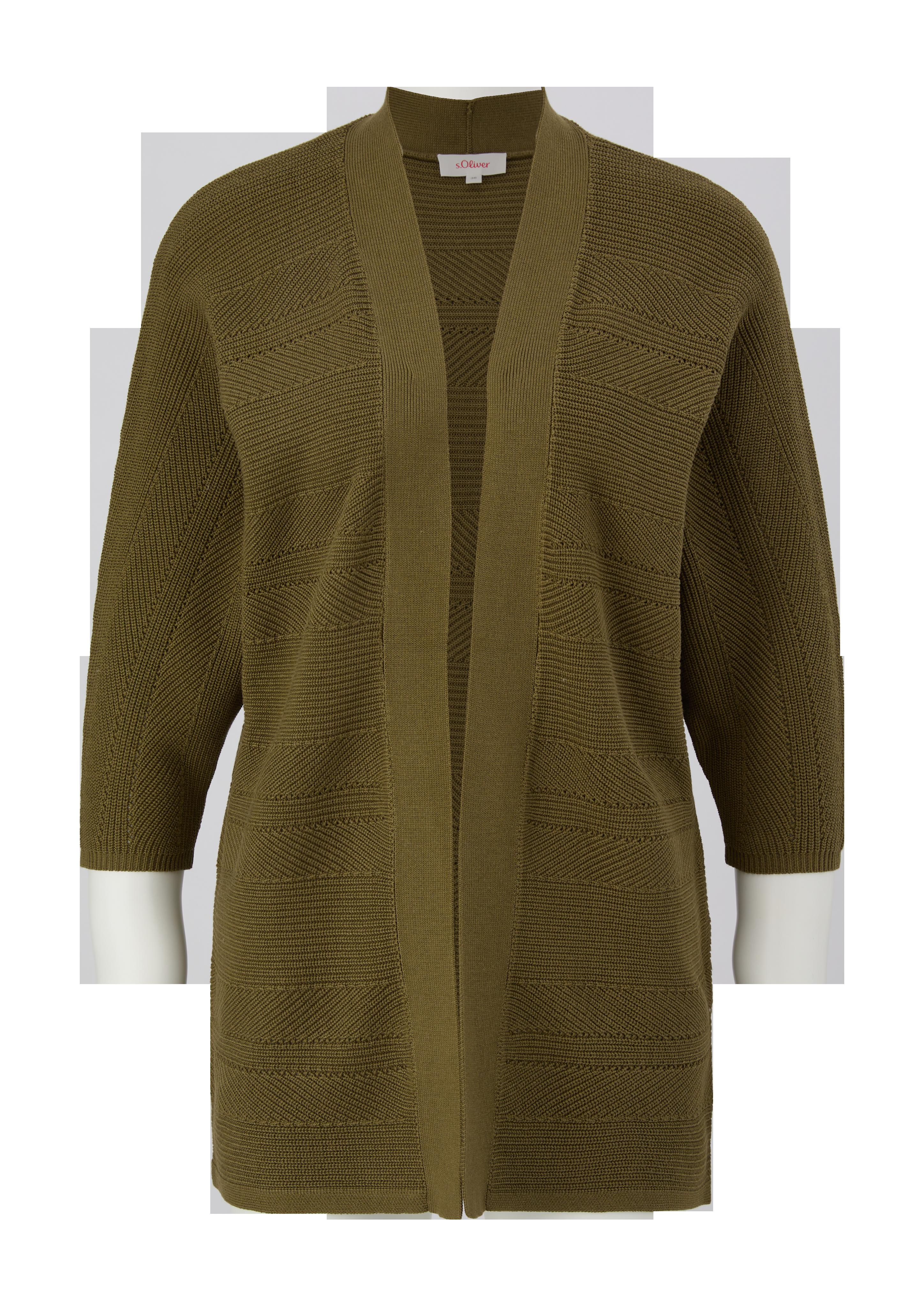 Strickjacke aus Viskosemix  2132550-7723