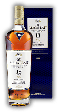 Macallan 18 Years Double Cask Release 2023 Macallan 18 Years Double Cask Release 2023  Alter 18 J. - 0,7	 Liter - Vol 43%