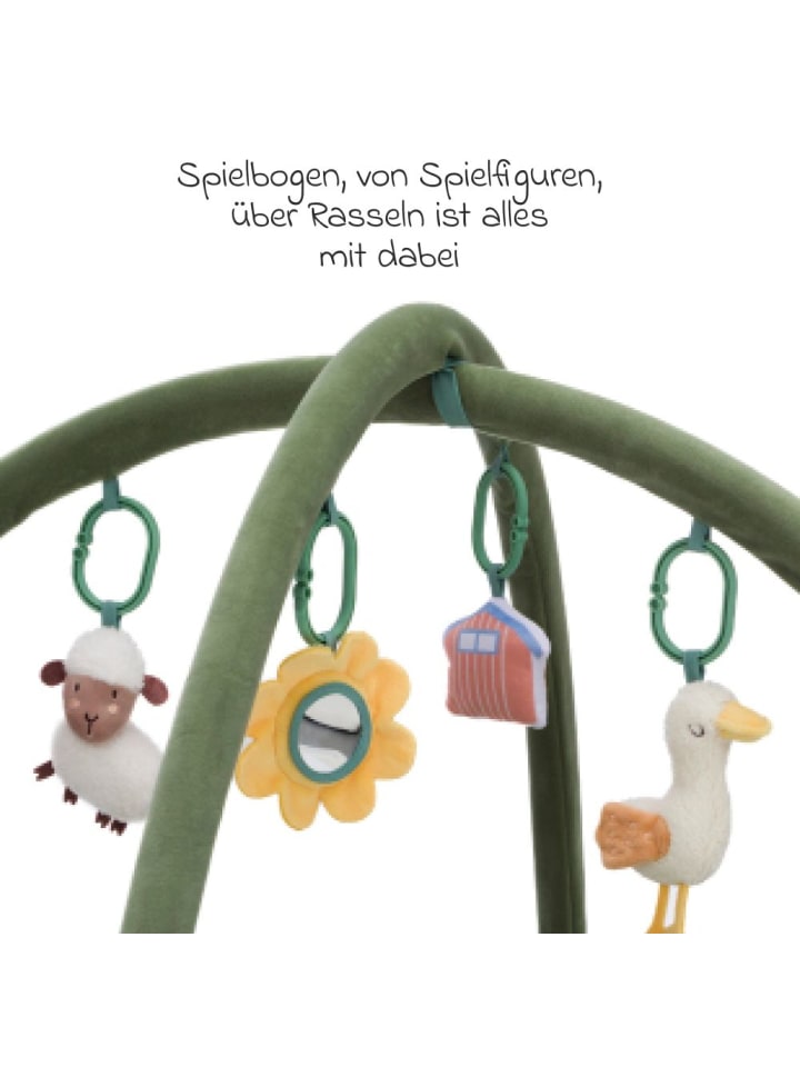 fillikid Spielbogen Tierfreunde mit 4 abnehmbaren in gruen günstig kaufen onesize