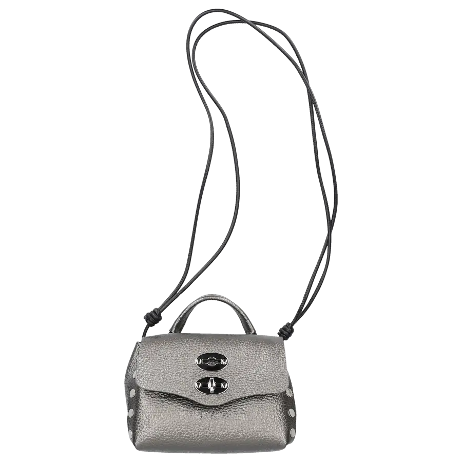 Zanellato - Handtasche POSTINA Kalbsleder - grau