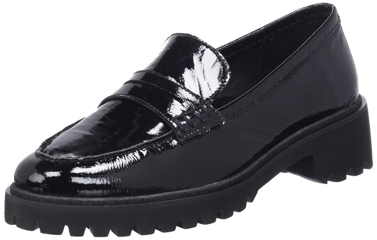 ARA Klassische Slipper schwarz