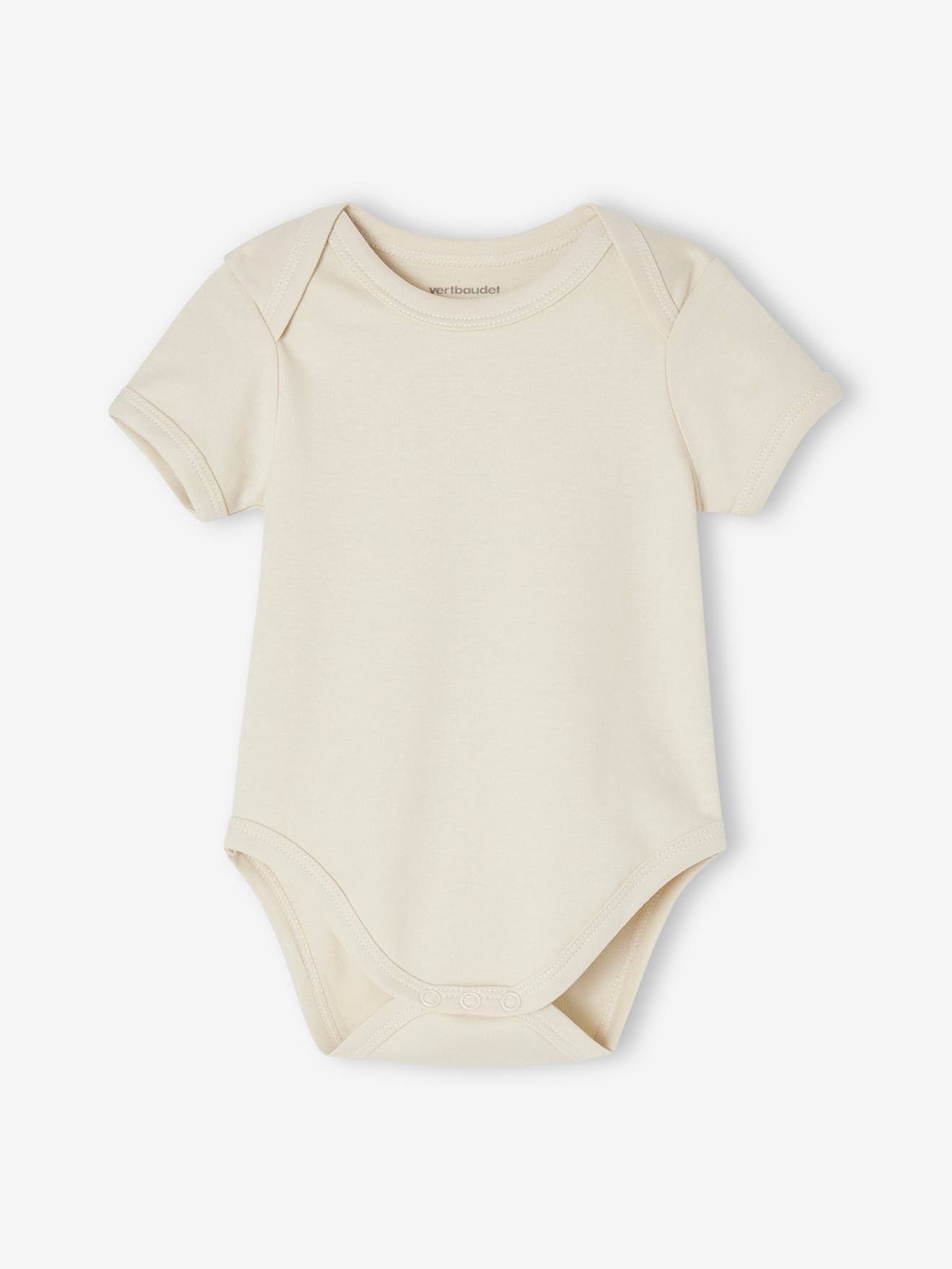 Vertbaudet 7er-Pack Baby Schlupfbodys BASICS Oeko-Tex - mehrfarbig