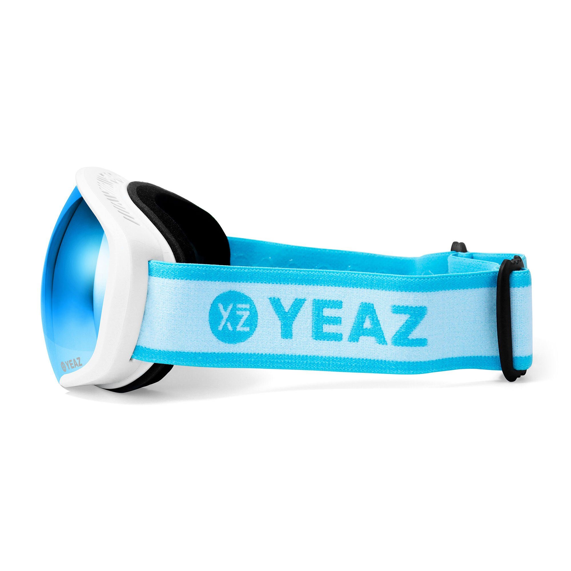 YEAZ Skibrille BLACK RUN, Premium-Ski- und Snowboardbrille für Erwachsene und Jugendliche