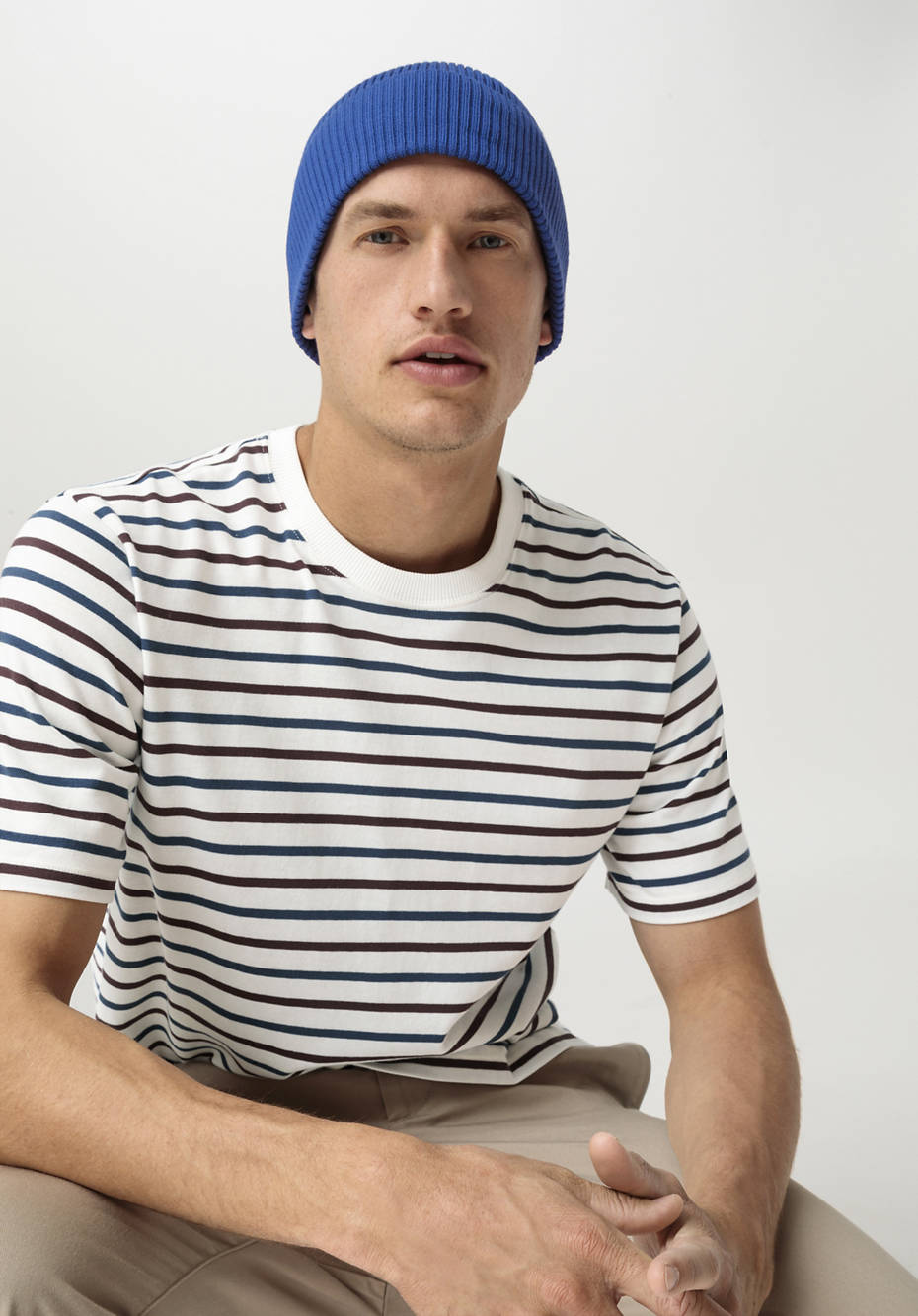 BetterRecycling Strickmütze aus reinem Bio-Merino