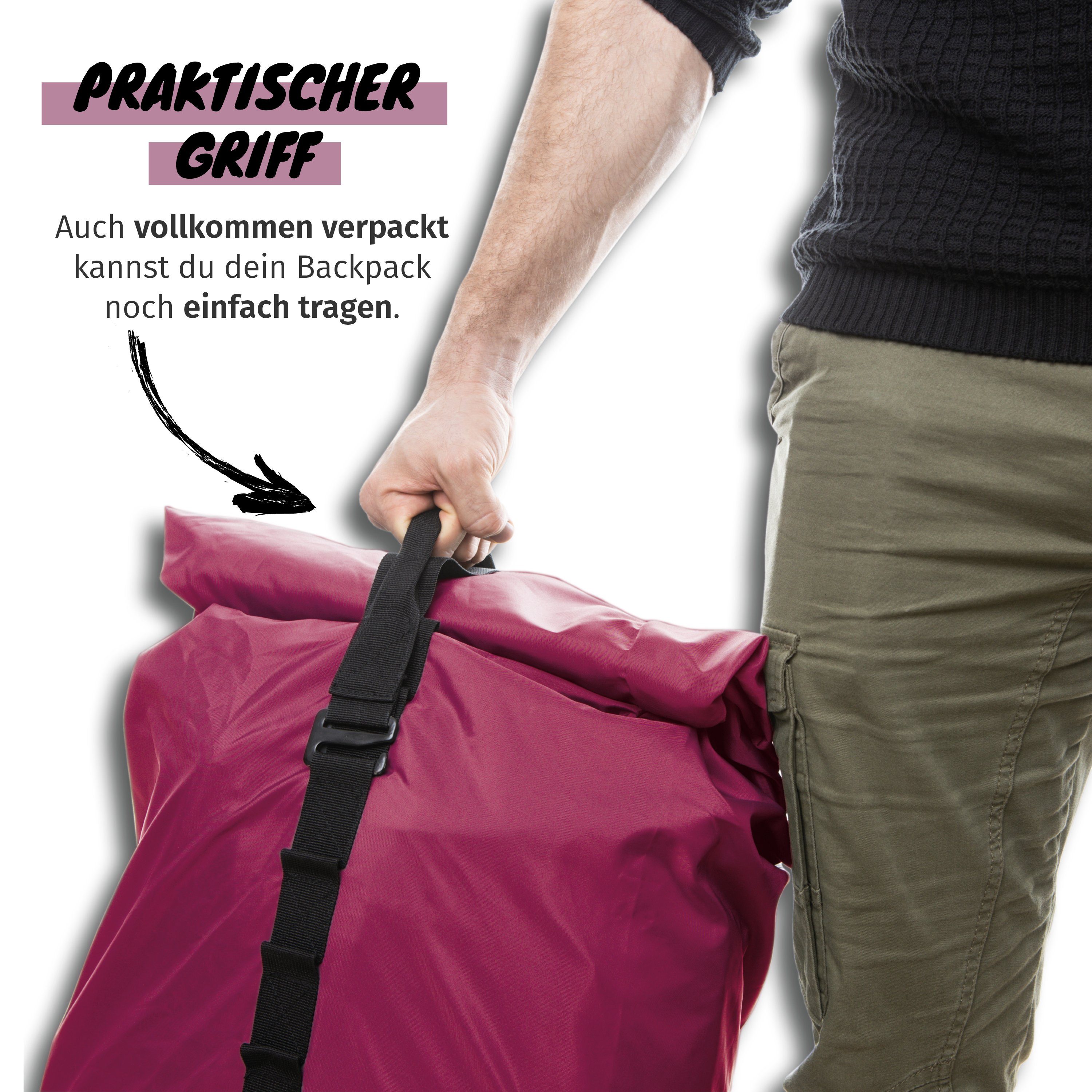 JOURNEXT Rucksack-Regenschutz Backpack Cover 2.0