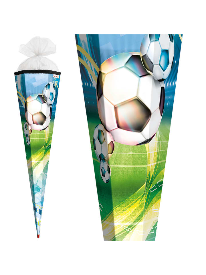 ROTH Schultüte groß Fußball 100 cm in Bunt günstig kaufen onesize