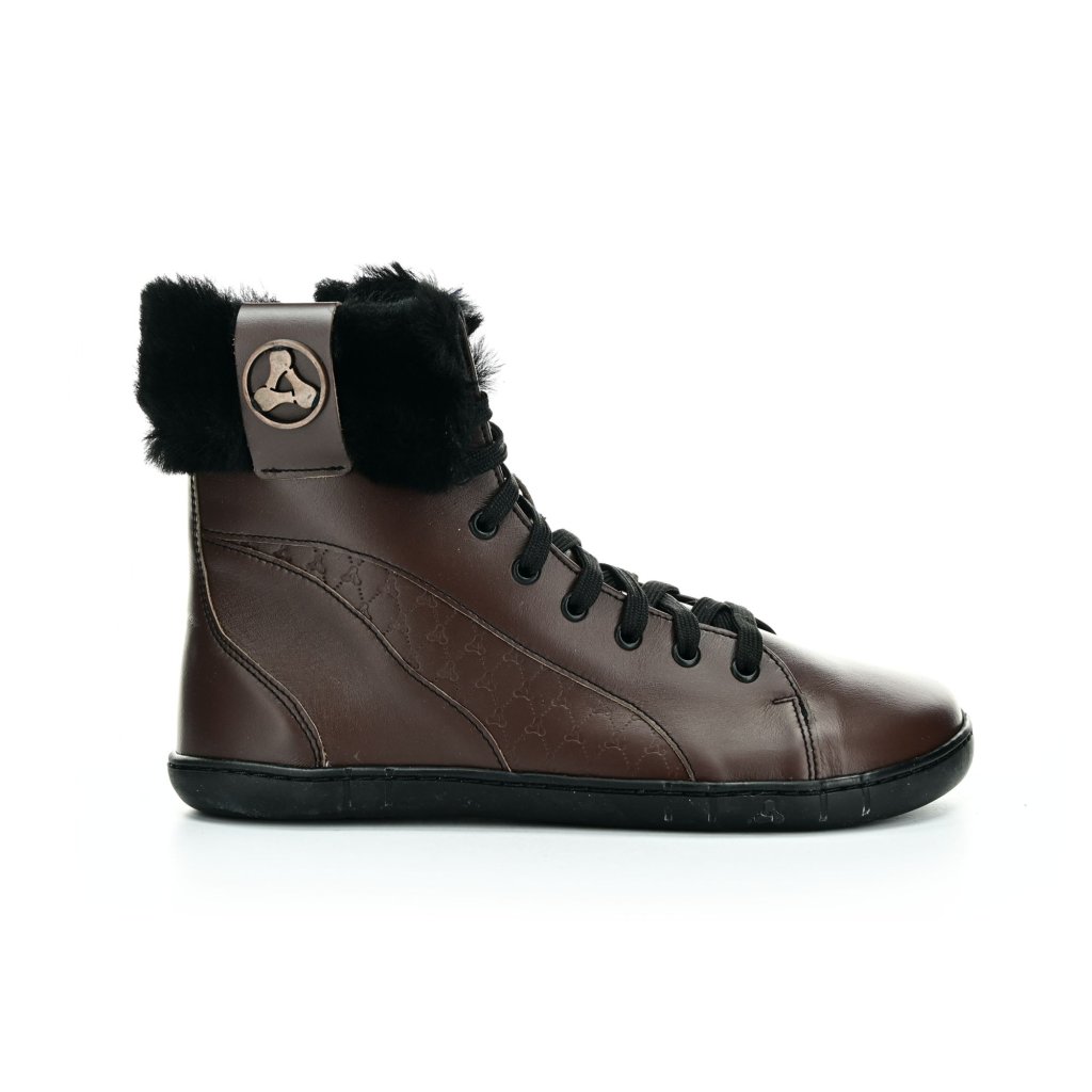Antal Calida Brown Winterbarfußschuhe