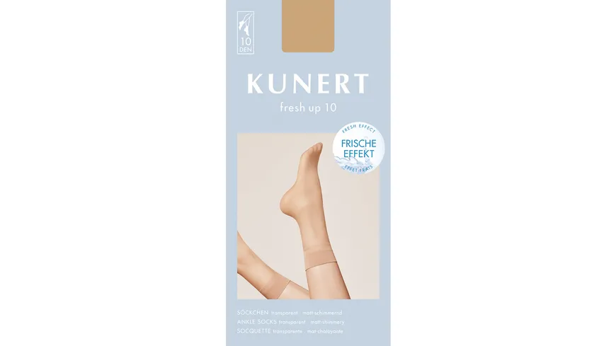 KUNERT Damen Söckchen mit Frische-Kick Cashmere