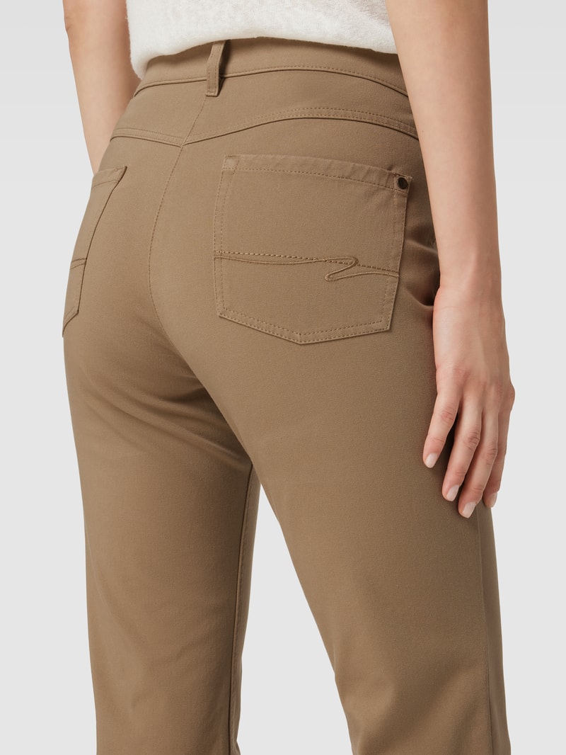 Jeans im 5-Pocket-Design Modell 'CORA' in beige