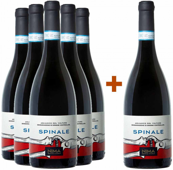 5+1 Paket Spinale Aglianico del Vulture DOC - Nima