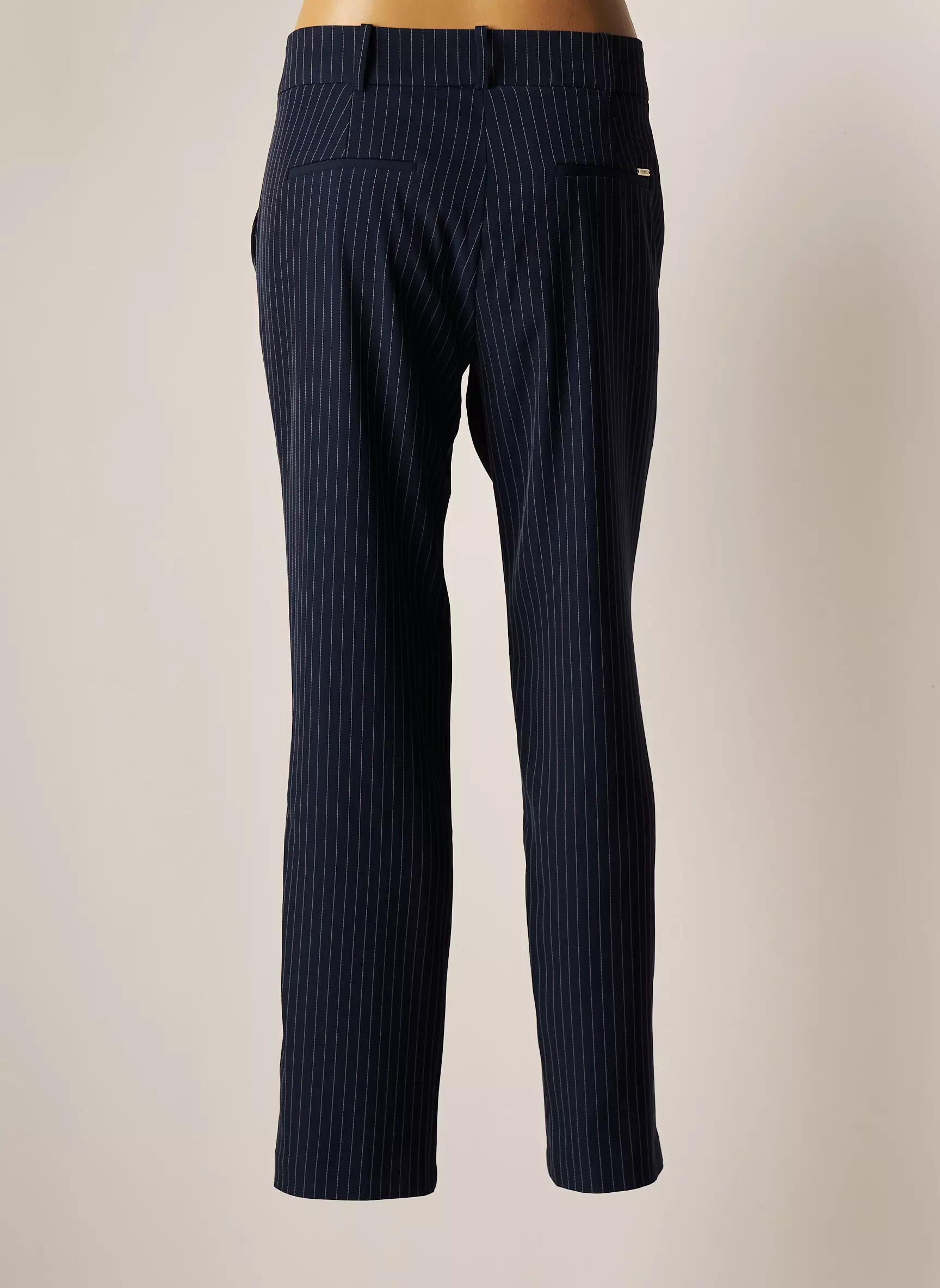 Guess Pantalons Chino Femme couleur bleu