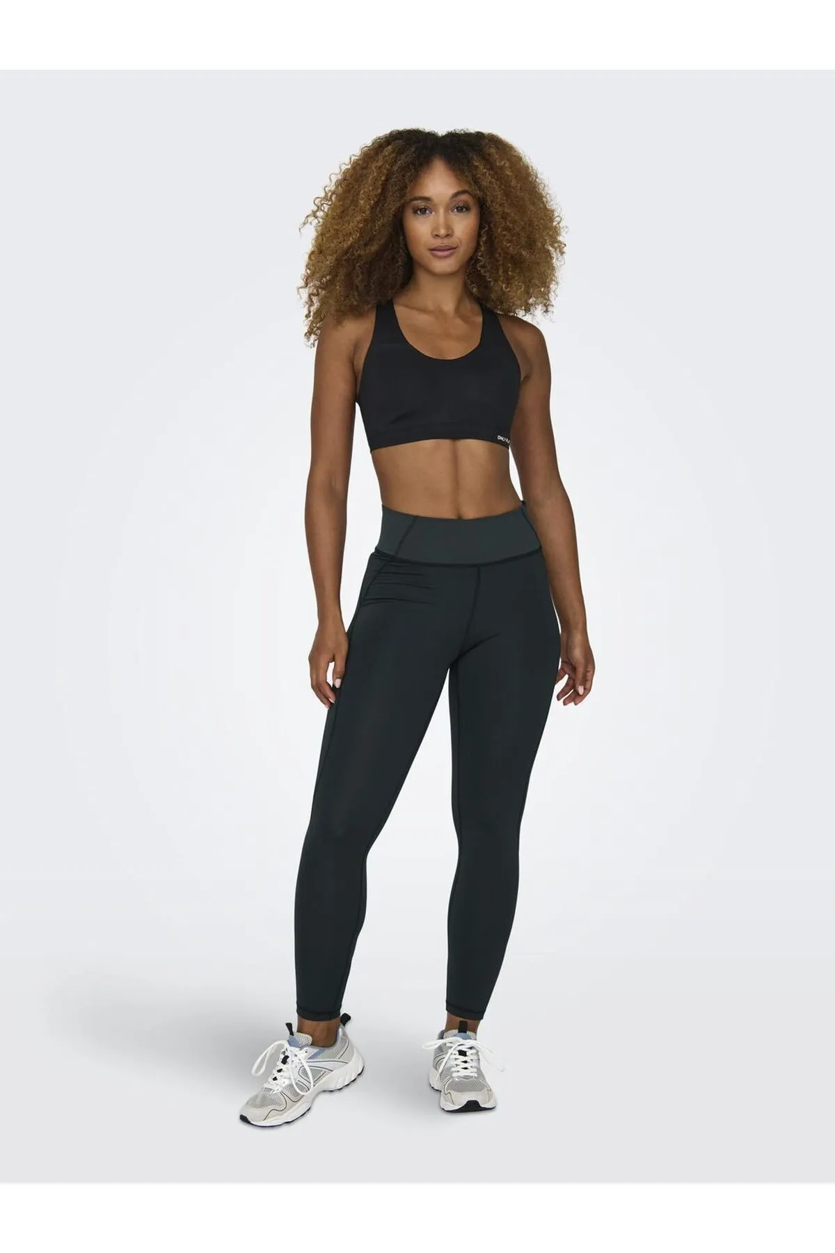 Only Play  Sport-Leggings - Schwarz - Mittlerer Bund