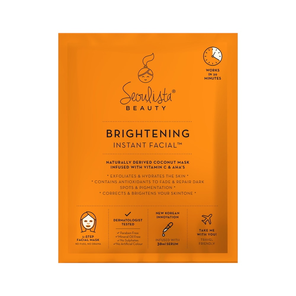 seoulista beauty Seoulista Beauty Brightening Instant Facial Masque Visage