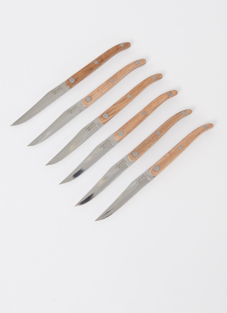 Set de 6 cuțite de friptură Laguiole Style de Vie Innovation Line