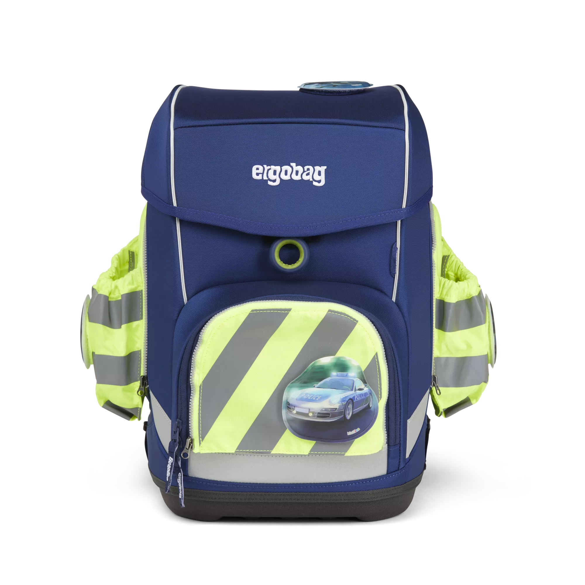 ergobag Seitentaschen Zip-Set mit Reflektorstreifen Gelb