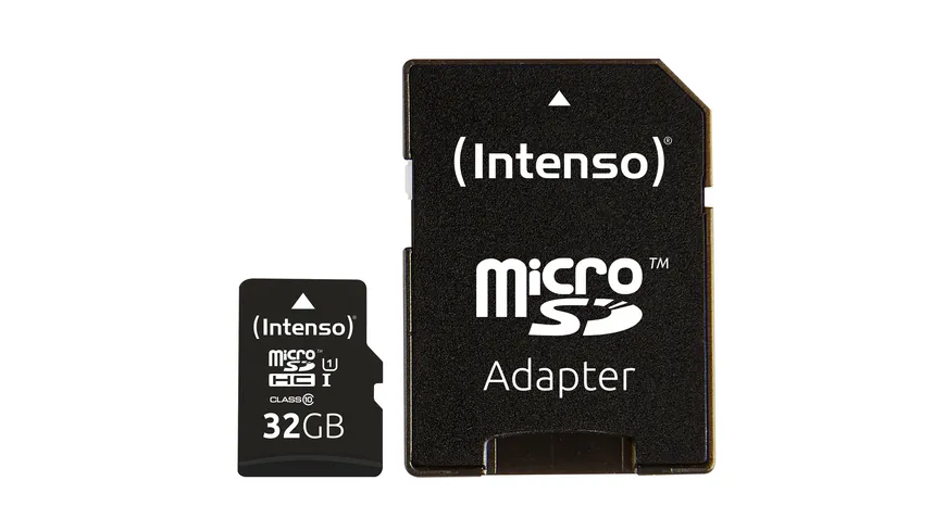 Intenso Micro SDHC Karte 32GB, Class 10