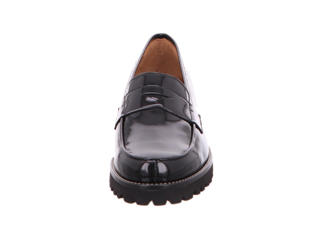 GABRIELE Sportliche Slipper schwarz